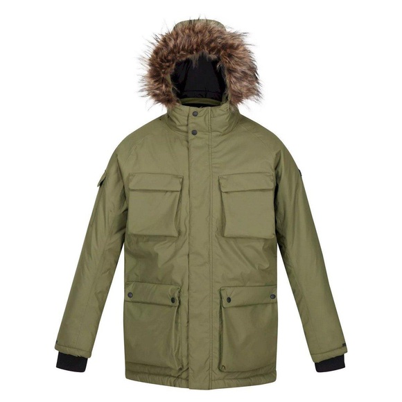 Aziel Parka Wasserfest Herren Olivegrün XL
