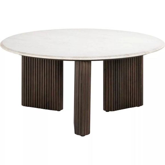 Couchtisch Mayfield Marmor rund 90 Couchtisch Mayfield Marmor rund 90