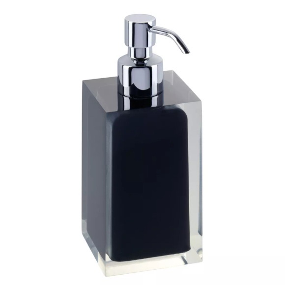 DiAqua Seifenspender Rainbow schwarz