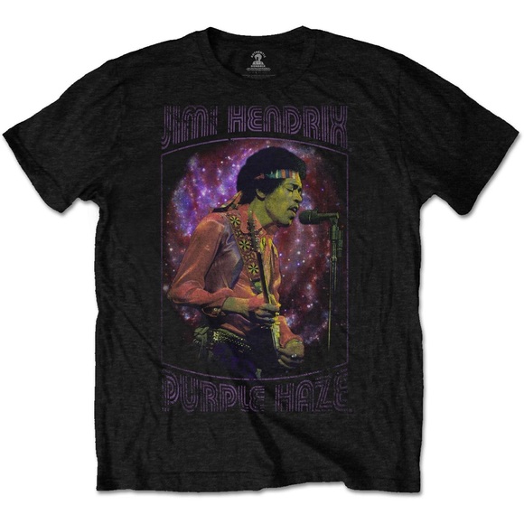 Purple Haze Tshirt Unisex Schwarz S