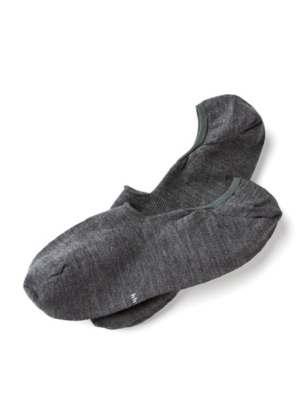 Invisible Merino Socks In Grau Melange (3 Paar) Herren Grau 45-48