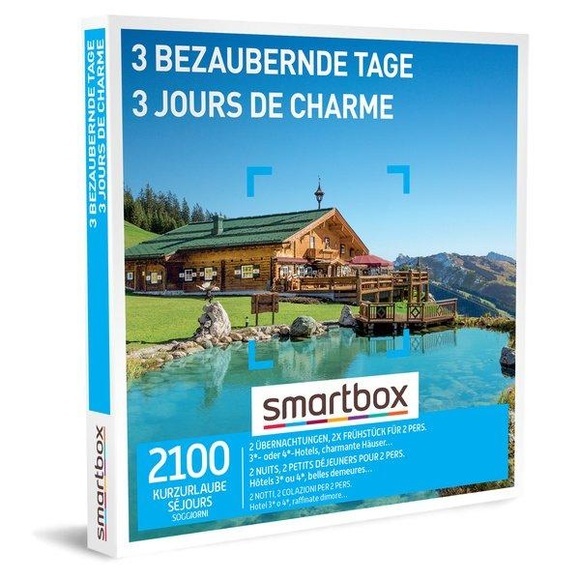 Geschenkbox - 3 Bezaubernde Tage - 2 Übernachtungen Mit Frühstück Für 2 Personen Unisex