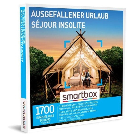 Ausgefallener Urlaub - Geschenkbox Unisex