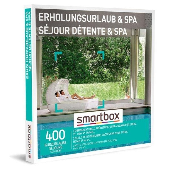 Erholungsurlaub & Spa - Geschenkbox Unisex