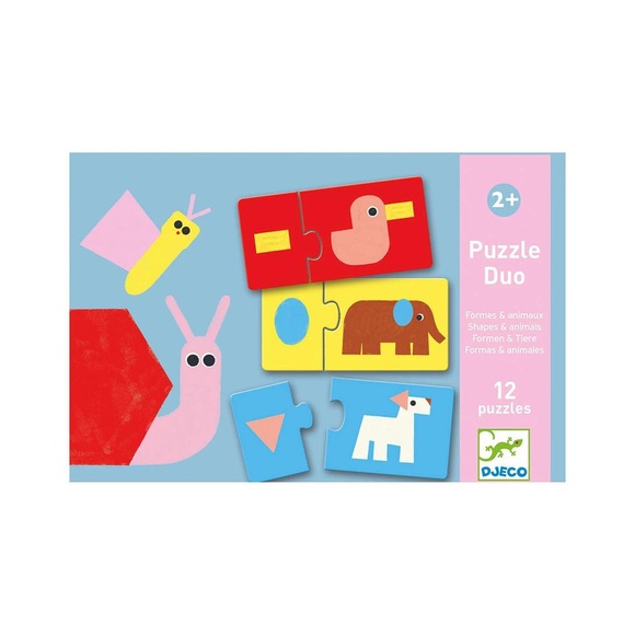 Lern-Puzzle PUZZLE DUO: FORMEN