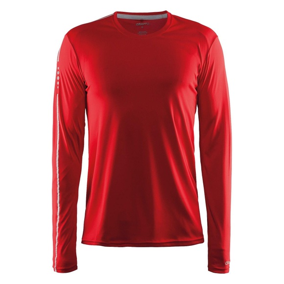 Mind Langarm Tshirt Herren Rot Bunt L