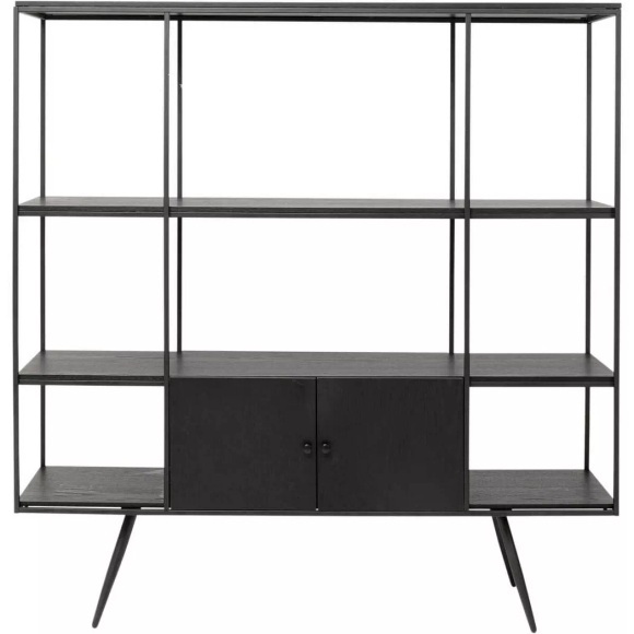 KARE Design - Regal Cosy Sixties 180x183, One Size, Schwarz
