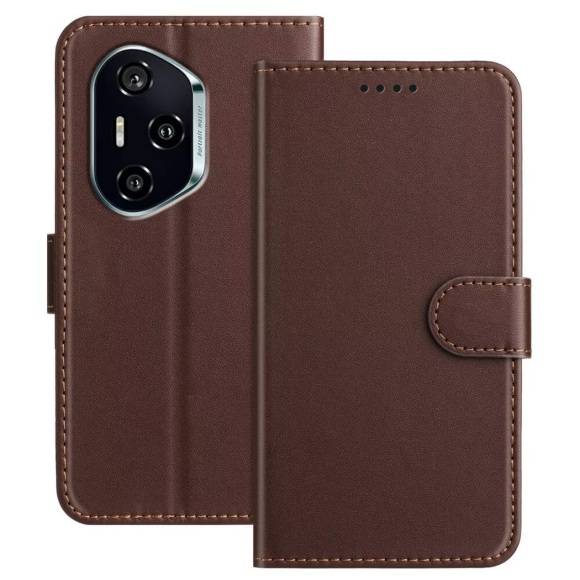 Cover-Discount - HONOR 400 - Elegantes Hüllen Etui, Braun