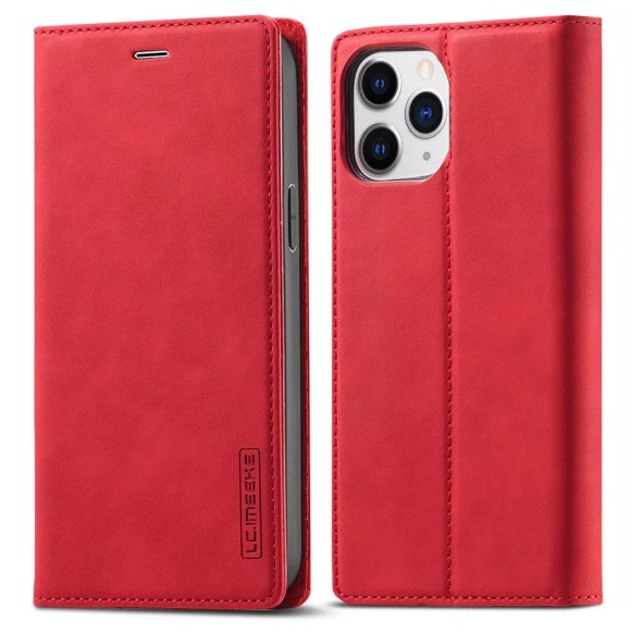 iPhone 13 Pro Max - Stand Flip Case Hülle rot