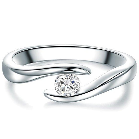 Damen Ring Damen Silber 52