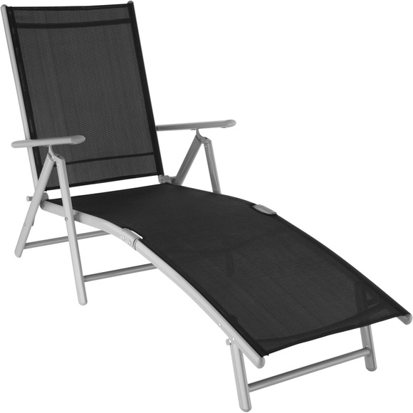 Gartenliege Marisol aus Aluminium, 7-stufig Gartenliege Marisol aus Aluminium, 7-stufig