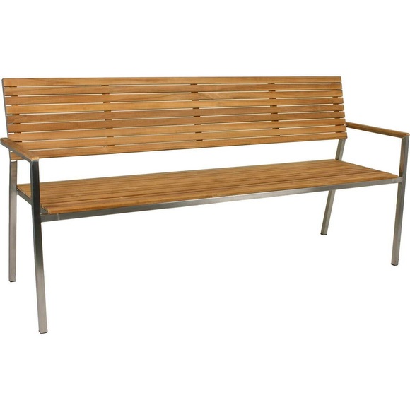 Gartenbank Denver Teak Natur 180 Unisex Braun ONE SIZE