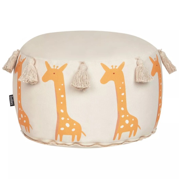 Pouf aus Baumwolle Boho KARTEE Pouf aus Baumwolle Boho KARTEE