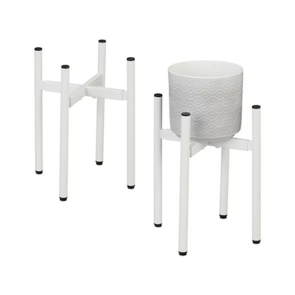 B2X - Verstellbarer Pflanzenständer, 2er-Set, 34cm
