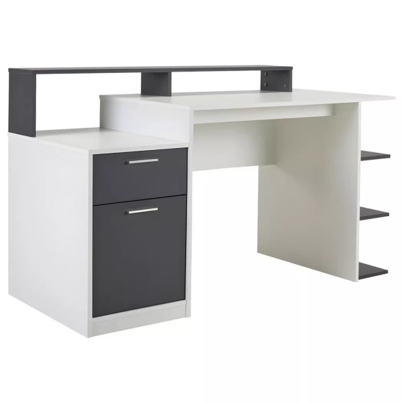 Schreibtisch mit Stauraum ZACHARIE Schreibtisch mit Stauraum ZACHARIE
