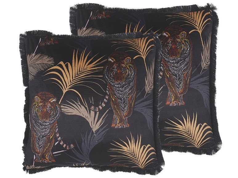 Kissen 2er Set aus Polyester Modern RAMTEK Kissen 2er Set aus Polyester Modern RAMTEK