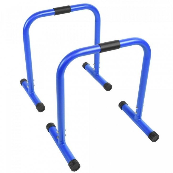 Gorilla Sports - Push Up Stand Bar Blau