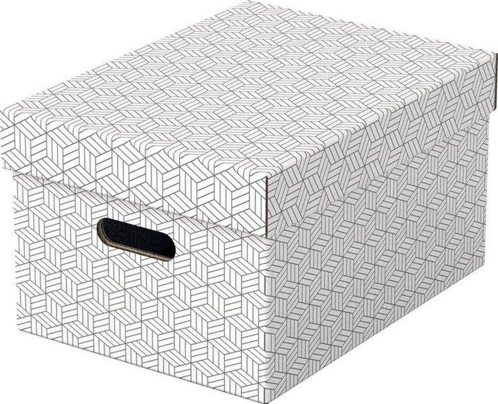 ESSELTE Aufbewahrungsboxen Home M 628282 365x265x205mm, weiss 3 Stk