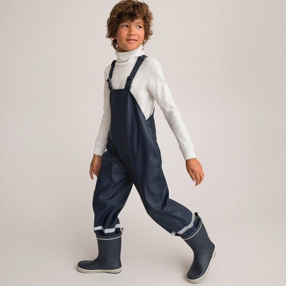 Regenhose Mit Trägern Herren Blau 134/140