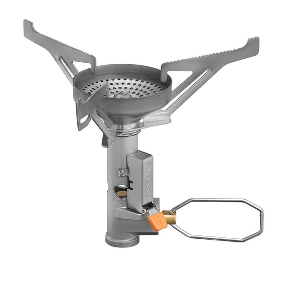 Gaskocher Bergtrekking Mt500leicht Kompakt Piezo Unisex Taubengrau