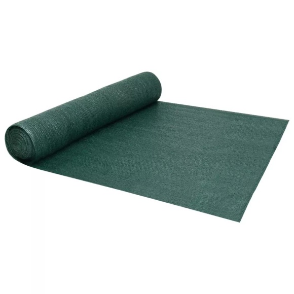 vidaXL Zaunblende Grün 1,8x25 m HDPE 150 g/m²