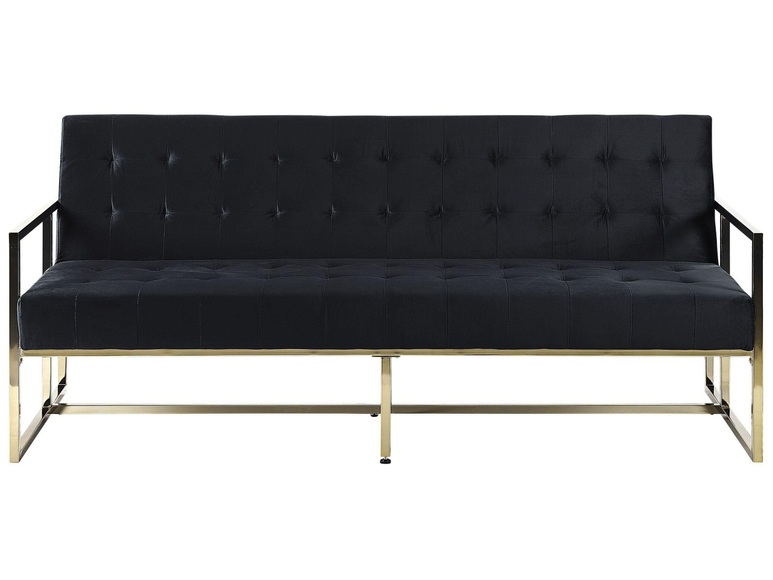 3 Sitzer Sofa aus Samtstoff Retro MARSTAL 3 Sitzer Sofa aus Samtstoff Retro MARSTAL
