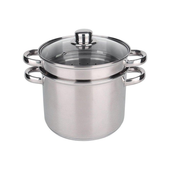 Topf mit Sieb - Edelstahl - 7,5 L Topf mit Sieb - Edelstahl - 7,5 L