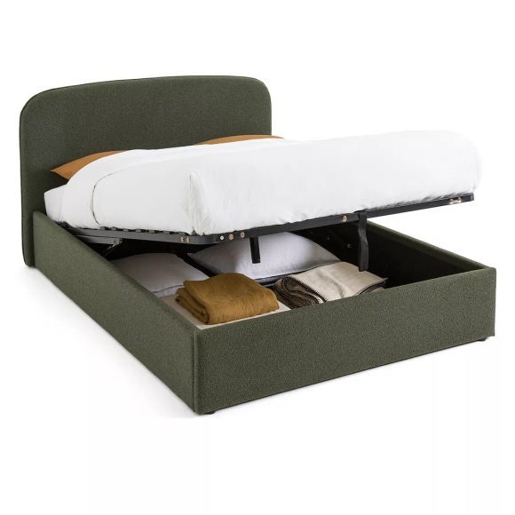 Kastenbett Conto mit hochklappbarem Lattenrost Kastenbett Conto mit hochklappbarem Lattenrost