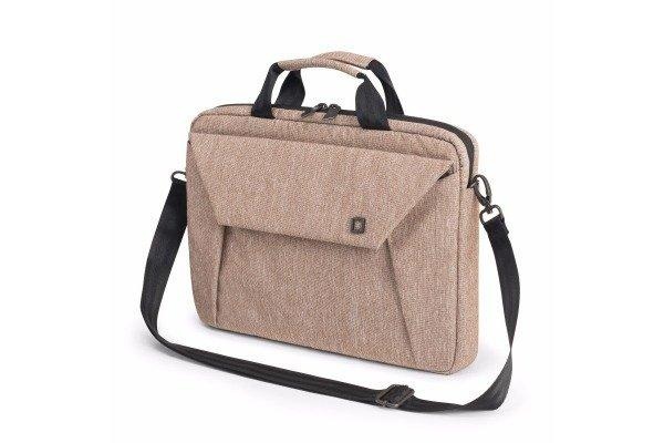 Dicota Notebook Tasche Tasche / Notebook / Slim Case EDGE / 14- Passend für maximal: 39,6 cm (15,6) Sandstein-Ocker