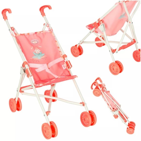 Northio - Baby Annabell faltbarer Puppenkinderwagen