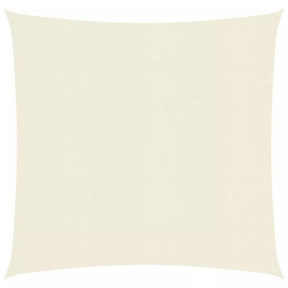 vidaXL Sonnensegel 160 g/m² Creme 3x3 m HDPE