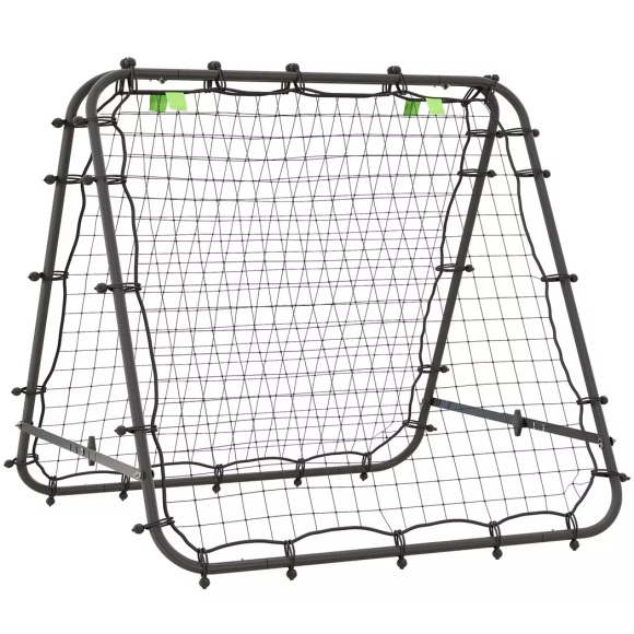 HOMCOM - Fußball Rebounder, One Size