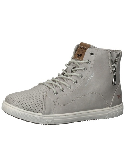 Mustang Shoes Schnürboots, mit Zierreissverschluss