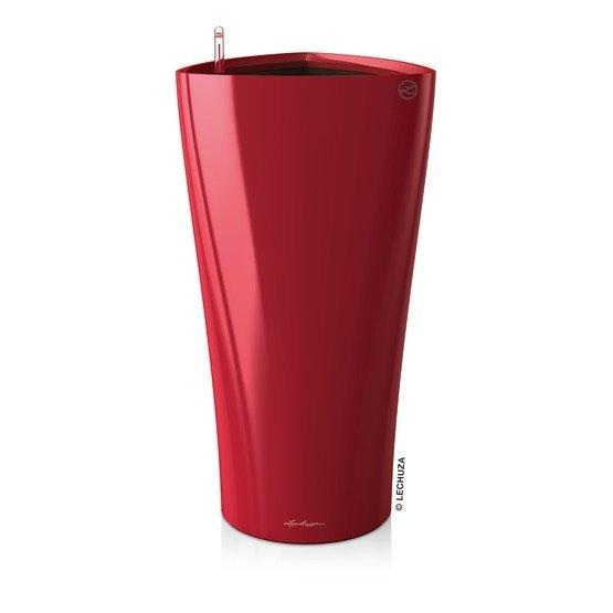 Lechuza - Blumenkasten mit Integriertem Bewässerungssystem Delta Premium 30 - Dunkelrot