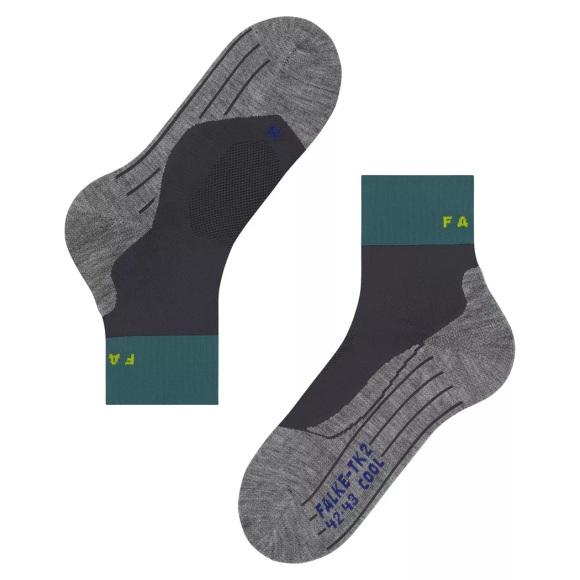 Falke - kurze socken tk2 explore cool, für Herren, Multicolor, Größe 39-41