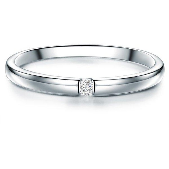 Damen Ring Damen Silber 54