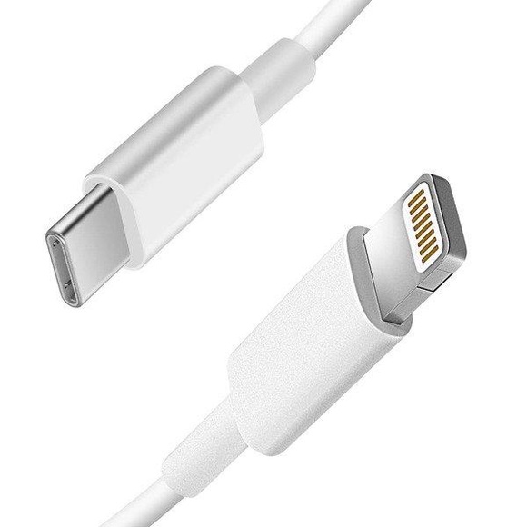USB-C Lightning Kabel Weiß 2m