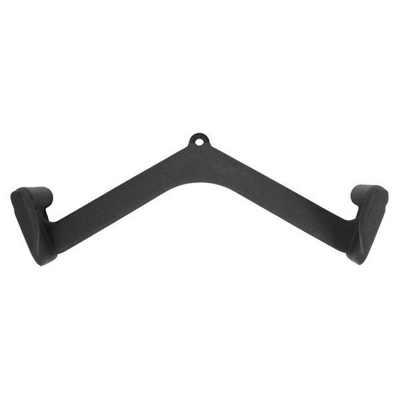 Ergonomischer Niedriger Griff Aus Stahl Für Das Ziehen An Einer Seilscheibe Unisex Schwarz ONE SIZE