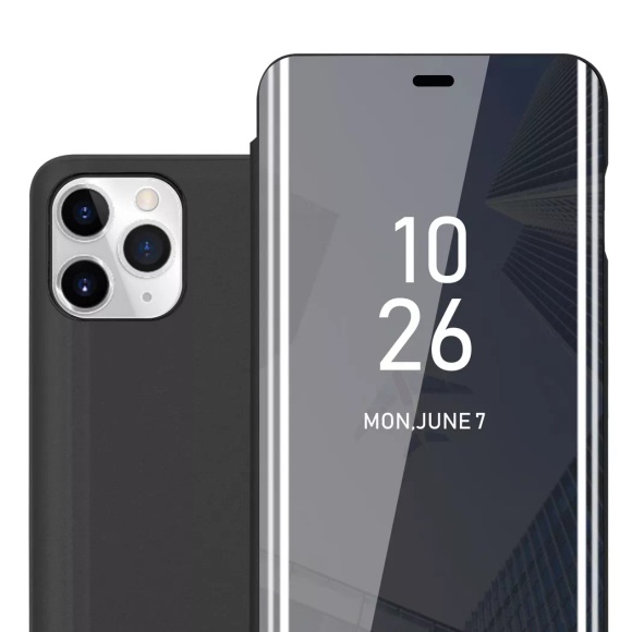 Hülle für Apple iPhone 11 PRO Spiegel Standfunktion 360 Grad Schutz