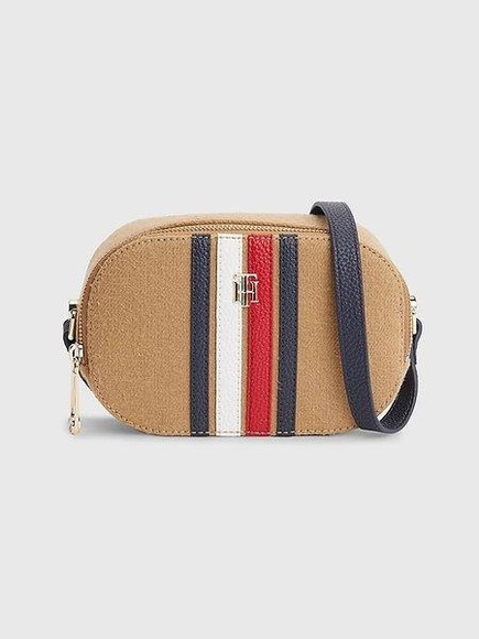 Tommy Hilfiger Mini Bag »TH ELEMENT CAMERA BAG MELTON«, mit goldfarbenen Details