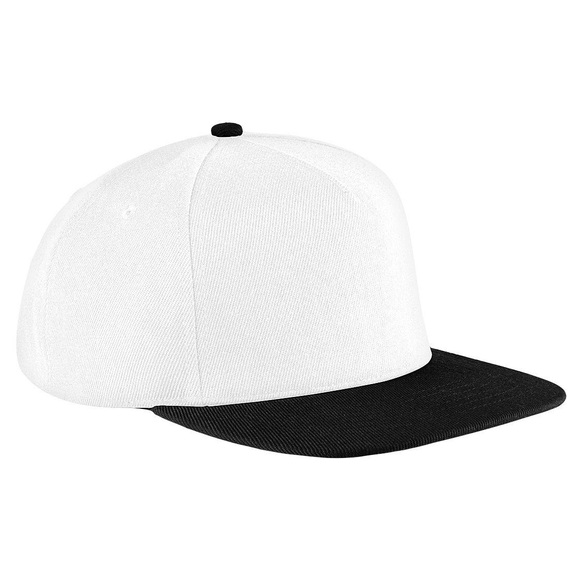 Baseballkappe Mit Flachem Schirm (2 Stückpackung) Herren Weiss ONE SIZE