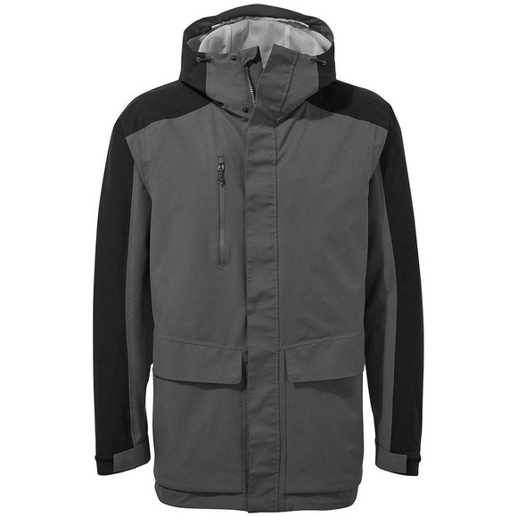 Pro Jacke, Wasserfest Damen Grau XXL