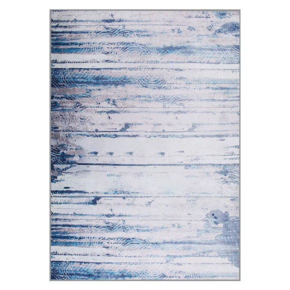 Beliani Teppich beige-grau 140 x 200 cm DALLICA