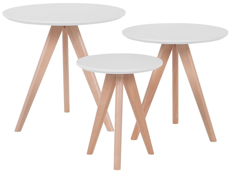 Tisch Set aus MDF-Platte Skandinavisch VEGAS Tisch Set aus MDF-Platte Skandinavisch VEGAS