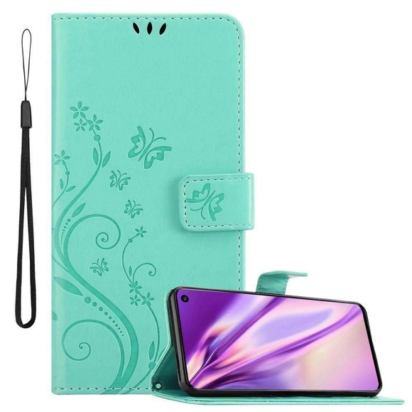 Hülle für Samsung Galaxy S10 4G Blumen Design Magnetverschluss