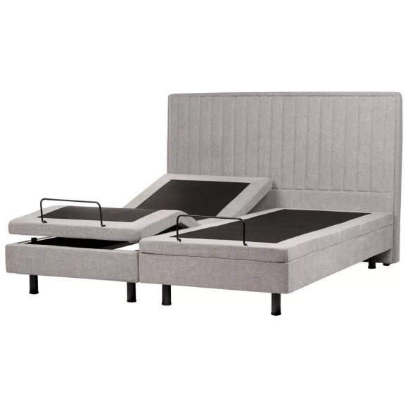 Bett mit Lattenrost aus Polyester Klassisch DUKE II Bett mit Lattenrost aus Polyester Klassisch DUKE II