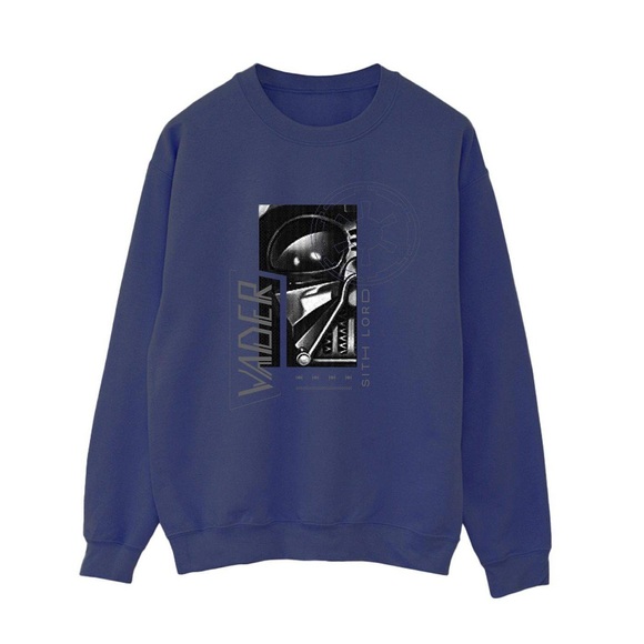 Obiwan Kenobi Sith Scifi Collage Sweatshirt Damen Marine XL