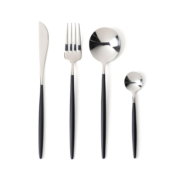 Besteck-set Barbule Unisex Schwarz ONE SIZE