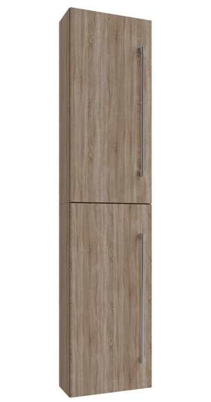 MID.YOU Hochschrank 33/150/22 cm , VCB 6 , Sonoma Eiche , Metall , 33x150x22 cm , melaminharzbeschichtet,melaminharzbeschichtet,Nachbildung,Nachbildung , hängend , 000657016303