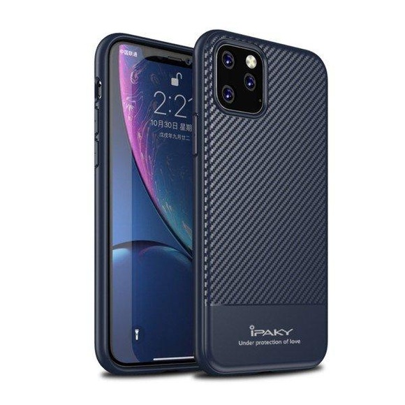 iPhone 11 Pro - Silikon Carbon Gummi Case